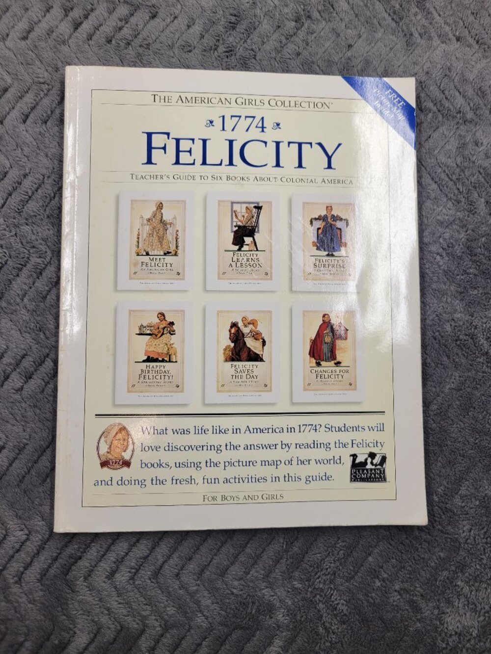 Pleasant Company Teacher's Guide to 1774 Felicity